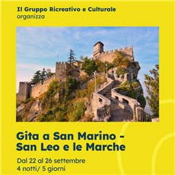 La gita di settembre del Gruppo Ricreativo e Culturale